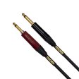 Mogami Gold INST Silent S-18 Guitar Instrument Cable, 1 4  TS Male Plugs, Gold Contacts, Straight Connectors with silentPLUG, 18 Foot For Discount