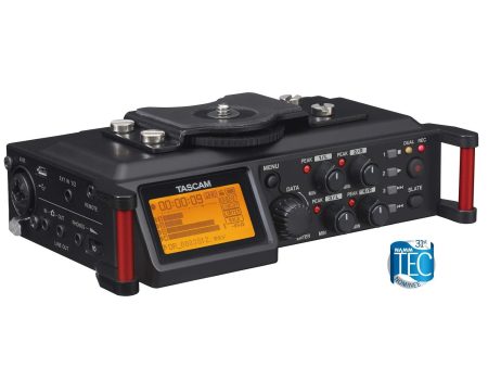 Tascam DR-70D 4-Track Portable Audio Recorder for DSLR Camera For Discount