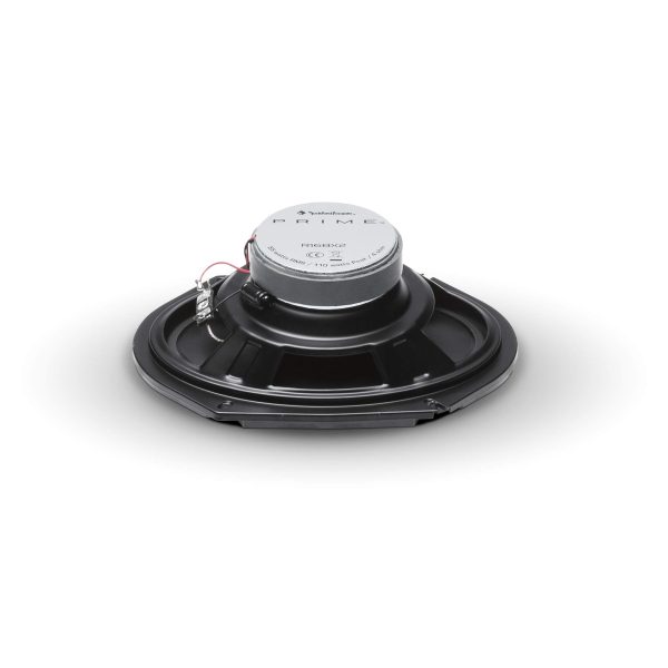 (4) Rockford R168X2 Prime 6x8 Inches Full Range Coaxial Speaker with 18 Gauge 100 FT Speaker Wire and Free Mobile Holder Online Hot Sale