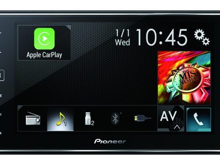 Pioneer AppRadio 4 SPH-DA120 6.2-Inch Capacitive Touchscreen Smartphone Receiver Display For Sale