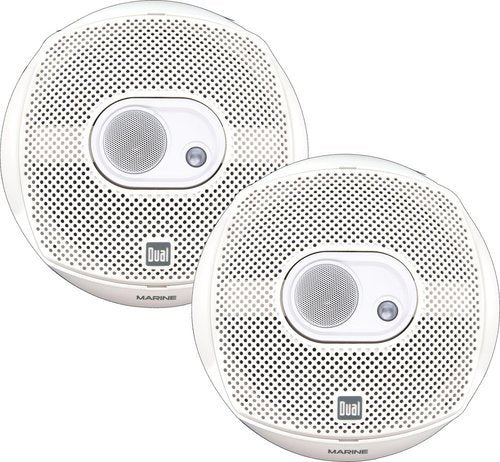 8 PIECE MARINE DMS365 6.5 inch 3 Way Speakers with 120 Watts of Peak Power Fashion