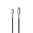 Lightning to USB-C Cable 2M -  Black For Discount