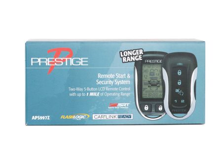 Prestige APS997Z 2-Way 5-Button LCD Remote Control w  1 Mile Operating Range For Discount