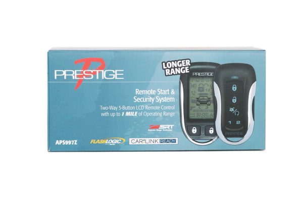 Prestige APS997Z 2-Way 5-Button LCD Remote Control w  1 Mile Operating Range For Discount