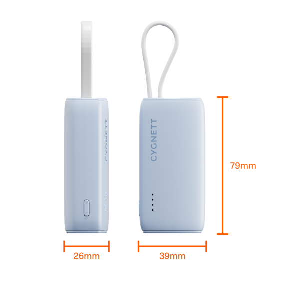 Power Bank + USB-C Cable 5K Supply