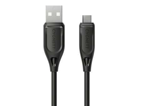 Charge & Connect Micro USB To USB-A Cable - Black 1.2m Online