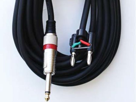 emb 25FT BANANA TO 1 4  12GA, Cable 1 (BTQ-12G25F) Online Sale