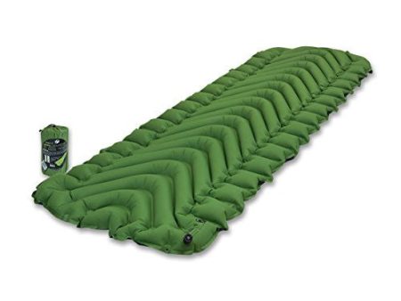 Klymit Static V Lightweight Sleeping Pad, Green Char Black For Sale