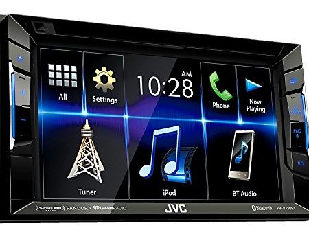 JVC KW-V230BT Multimedia Receiver 6.2  WVGA Clear Resistive Touch Panel Bluetooth 13-Band EQ Hot on Sale