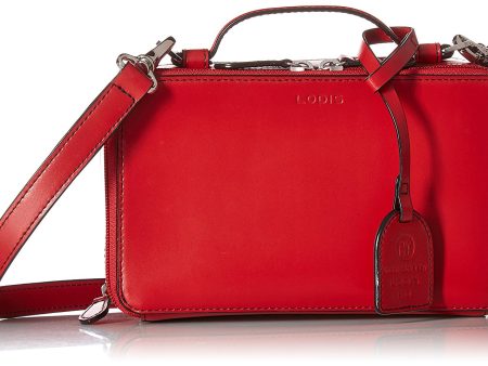 Lodis Audrey Rfid Sally Zip Around Crossbody, Red Online