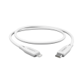 Lightning to USB-C Cable 1M - White Cheap