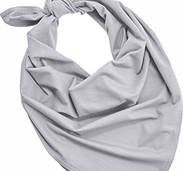 Coolibar UPF 50+ Unisex Performance Sun Bandana - Sun Protective (One Size- Alloy Grey) Discount