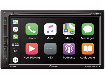 Pioneer AVH-2500NEX in-Dash 2-Din Touchscreen DVD MP3 Stereo Receiver with Bluetooth, Apple Carplay, and Android Auto Compatibility Online now