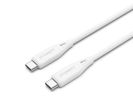 USB-C to USB-C (USB 2.0) Cable 2M - White Hot on Sale