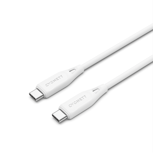 USB-C to USB-C (USB 2.0) Cable 2M - White Hot on Sale