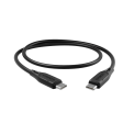 USB-C to USB-C (2.0) Cable 1M - Black Online Sale