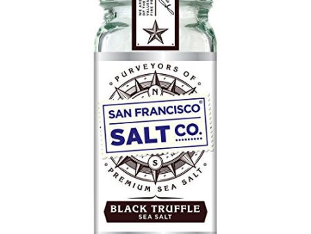 4oz Glass Shaker - Black Truffle Salt For Discount