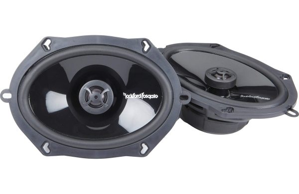 2 Pairs of Rockford Fosgate Punch P1572 240W Peak (120W Rms) 5  X 7   6  X 8  Punch Series 2-Way Coaxial Speakers - 4 Speakers + 100Ft Speaker Wire + Gravity Magnet Phone Holder For Sale