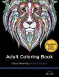 Adult Coloring Book: Stress Relieving Animal Designs Supply