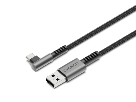 Right Angle USB-C to USB-A Cable - 1M Online Hot Sale