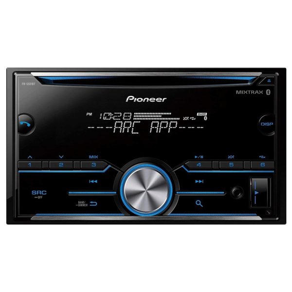 Pioneer FH-S501BT Double DIN CD Receiver with Improved Pioneer ARC App Compatibility, MIXTRAX, Built-in Bluetooth FHS501BT For Cheap