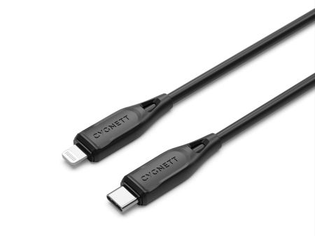 Lightning to USB-C Cable 1M - Black Sale