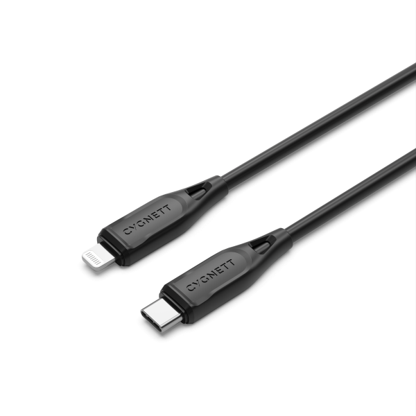 Lightning to USB-C Cable 1M - Black Sale