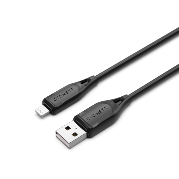 Lightning to USB-A Cable 2M - Black Online Sale