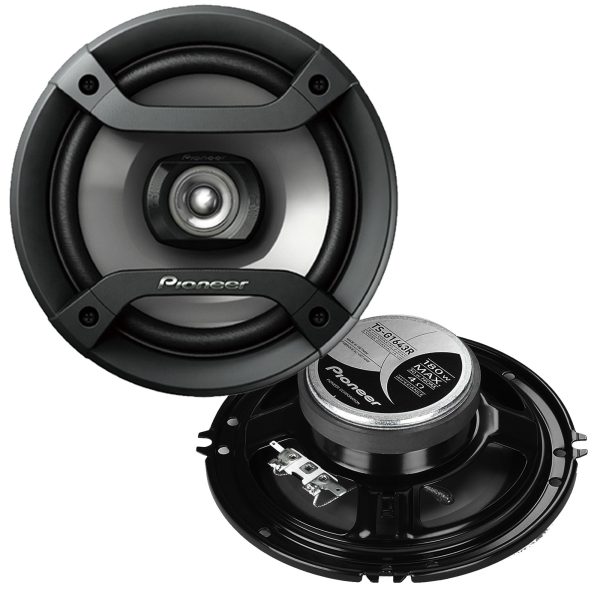 Package 2 Pairs of Pioneer TS-F1634R 6.5  200W 2-Way Speakers + SoundXtreme ST-926BT In-Dash CD Receiver with Bluetooth and CD FM USB AUX SD + 1 Free EMB EBH700 Headphone Sale