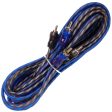 Complete 3000W Gravity 4 Gauge Amplifier Installation Wiring Kit Amp Pk2 4 Ga Blue - for Installer and DIY Hobbyist - Perfect for Car Truck Motorcycle Rv ATV Online now