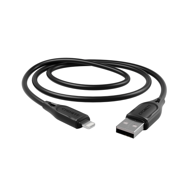 Lightning to USB-A Cable 2M - Black Online Sale