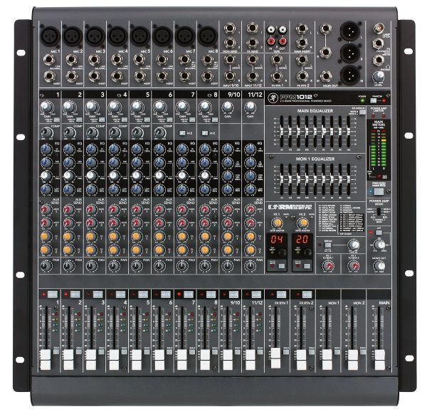 Mackie PPM1012 12-Channel, 1600-Watt Powered Desktop Mixer For Cheap