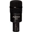 Audix D2 Dynamic Microphone, Hyper-Cardioid Online Sale