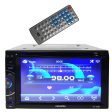 Audiotek - AT-63BHDMI- 6.5  Double-Din HDMI AM FM MP3 MP4 Playable w  Bluetooth USB AUX SD DVD CD Touchscreen Car Media Player Receiver System Online now