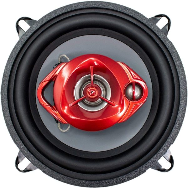 Pair of SoundXtreme 5.25  in 4 Ohm 3-Way 320 Watts Coaxial Car Speakers CEA Rated (2 Speakers) Fashion