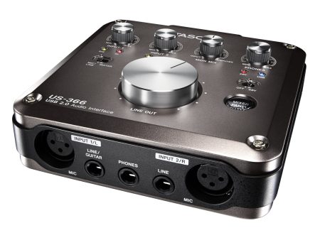 TASCAM US-366 4-In 6-Out or 6-In 4-Out USB Audio Interface Supply