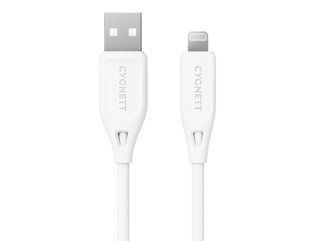 Charge & Connect Lightning To USB-A Cable - White 1.2m For Discount