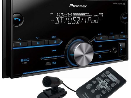 Pioneer FH-S501BT Double DIN CD Receiver with Improved Pioneer ARC App Compatibility, MIXTRAX, Built-in Bluetooth FHS501BT For Cheap