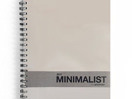 Action Publishing 2017 Minimalist Day Planner, Large (11 X 8.5-Inches) Online now