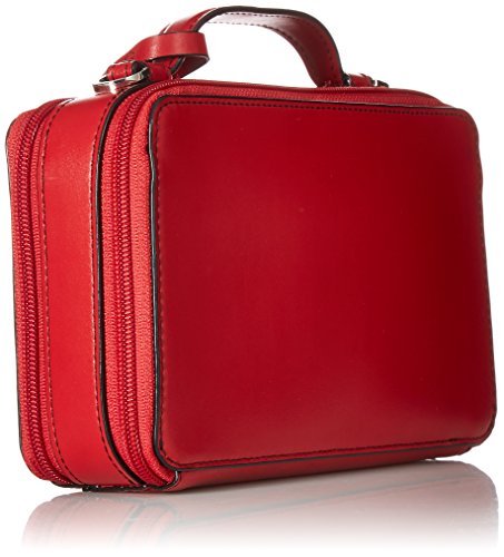 Lodis Audrey Rfid Sally Zip Around Crossbody, Red For Cheap