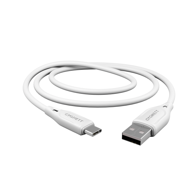 USB-C to USB-A (2.0) Cable 2M - White Online Hot Sale