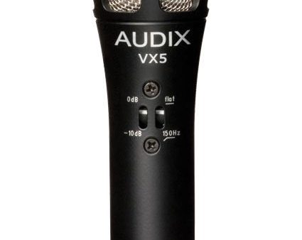 Audix VX5 Condenser Microphone, Super-Cardiod Supply