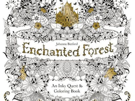 Enchanted Forest: An Inky Quest & Coloring Book on Sale