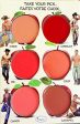 ADS How  bout Them Apples Cheek and Lip Cream Palette (6 Colors) For Sale