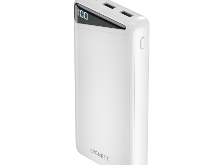 20,000 mAh Power Bank - White Online Hot Sale