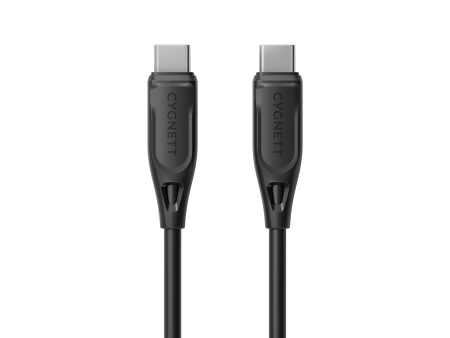 Charge & Connect USB-C To USB-C (USB 2.0) Cable - Black 2.2m For Cheap