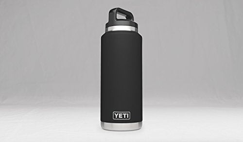 YETI Rambler 36oz Vacuum Insulated Stainless Steel Bottle with Cap, Black DuraCoat Online Sale