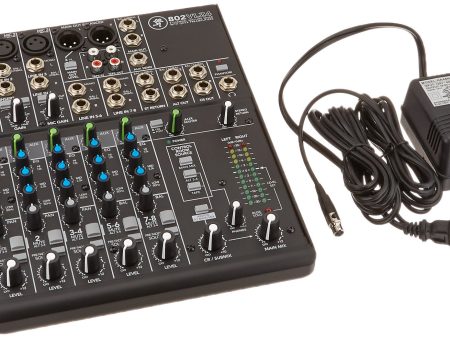 Mackie 802VLZ4, 8-channel Ultra Compact Mixer with High Quality Onyx Preamps For Sale