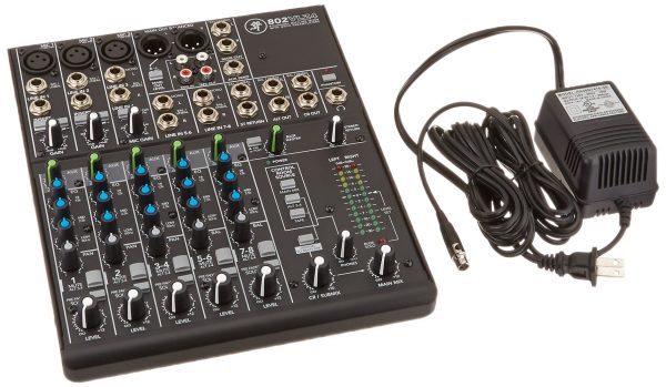 Mackie 802VLZ4, 8-channel Ultra Compact Mixer with High Quality Onyx Preamps For Sale