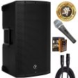 Mackie Thump12A 1300W 12  DJ PA Active Powered Loudspeaker w Microphone, XLR Cable, Mobile Bracket Hot on Sale